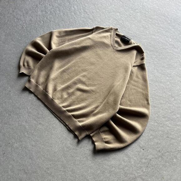 Vintage Style Tan Eddie Bauer Sweater - Picture 2 of 4